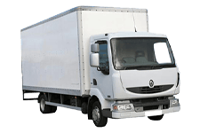 7.5 tonne box truck with tail lift hire category